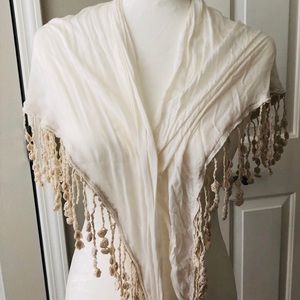 Anthropologie Accessories - Tassel Wrap Anthropologie Accessories - Tassel Wrap